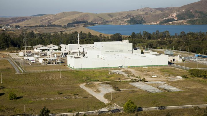 Vista aérea da Fábrica de Combustível Nuclear da INB em Resende